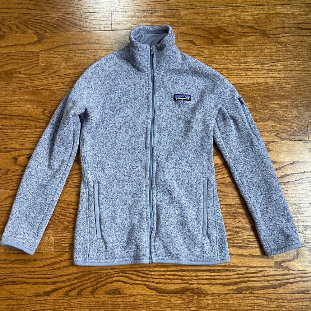Patagonia Full-Zip Better Sweater Fleece Jacket in Hazy Purple